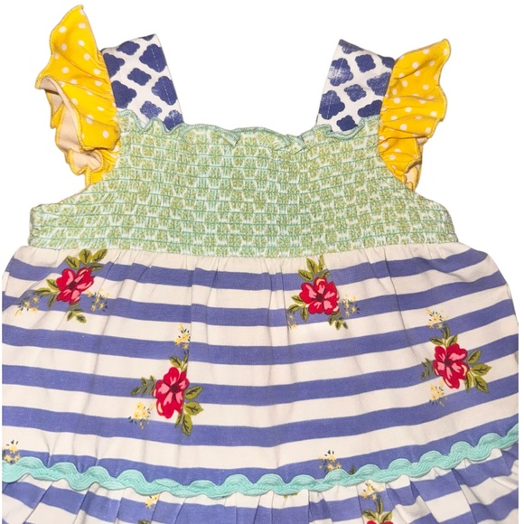 MATILDA JANE Floral fish fringe dress girl’s size 12-18 months 12m 18 months - Picture 13 of 17